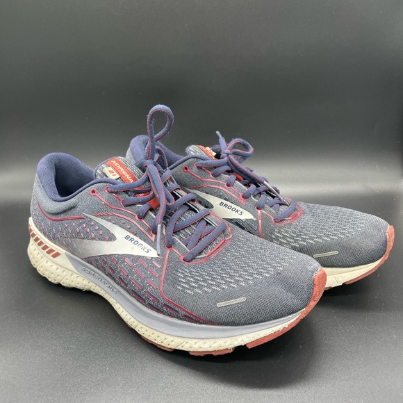 Brooks Men’s Adrenaline 21 Multicolor Running Shoes Size 10 - Picture 4 of 6